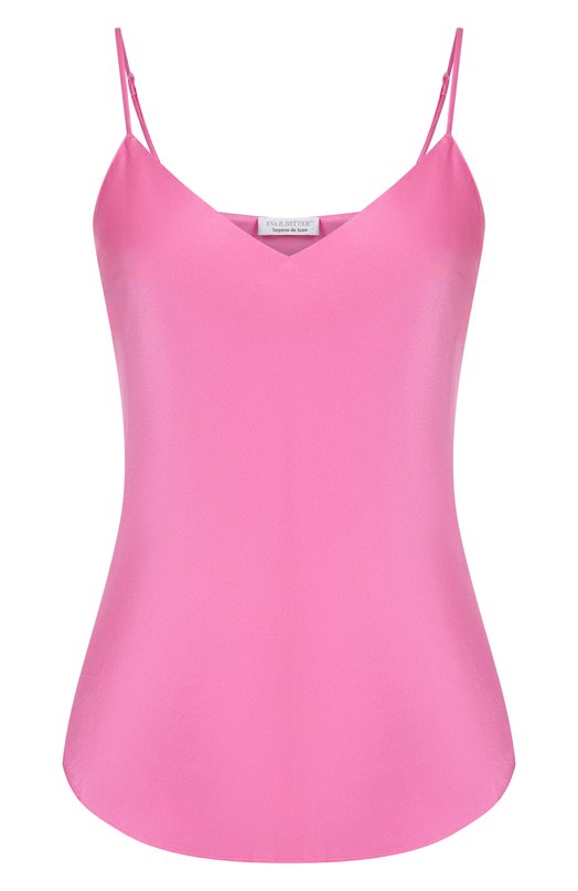 Шелковый топ Eva B.Bitzer 27318213 Розовый 27318213