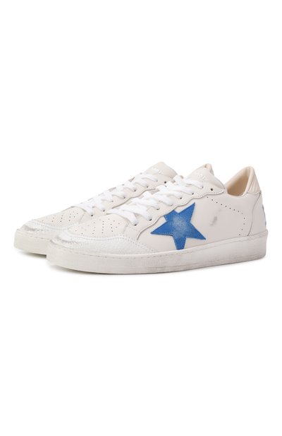 Кожаные кеды ball star GOLDEN GOOSE DELUXE BRAND, арт. GMF00851.F006781, фото 1