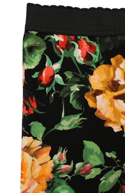 Хлопковые легинсы DOLCE & GABBANA, арт. L5JPB8/FSG9A, фото 3