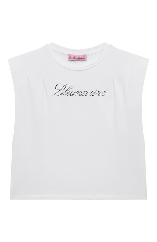 Хлопковая футболка Blumarine