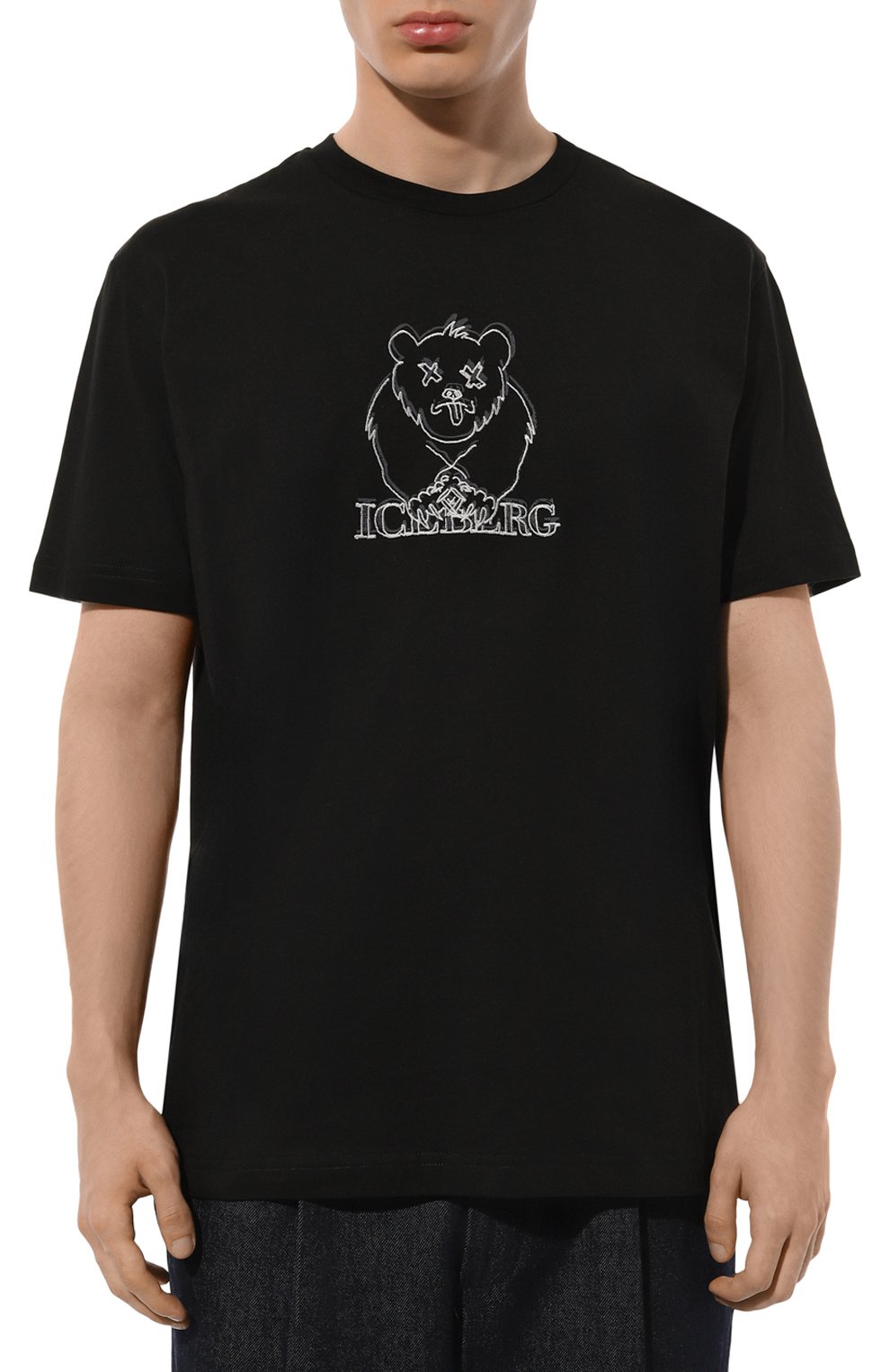 Хлопковая футболка ICEBERG, арт. F010/6306, фото 3