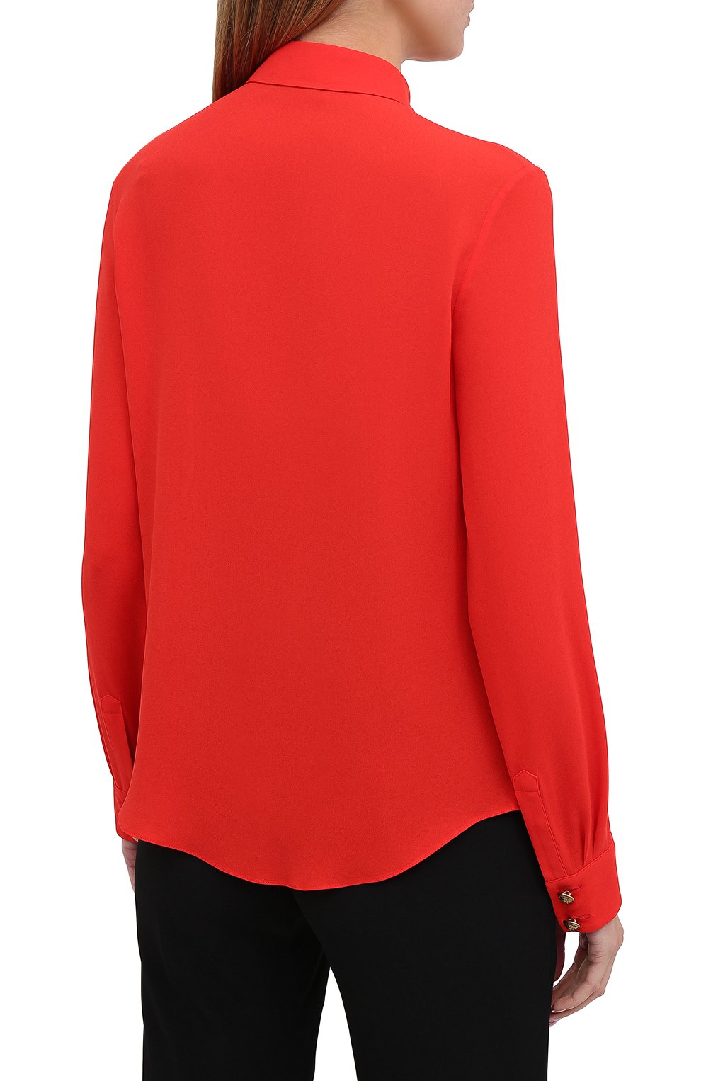 Шелковая рубашка BALMAIN, арт. UF12670/S037, фото 5