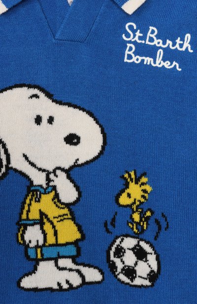 Поло из шерсти и вискозы MC2 SAINT BARTH, арт. C0VE001-00083I/C0VENT JR_001, фото 3