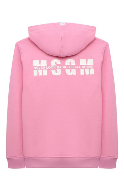 Хлопковая толстовка MSGM KIDS, арт. MS026819, фото 2
