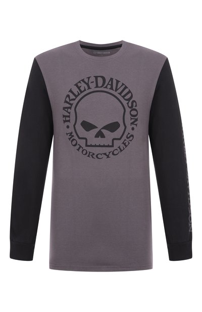 Мужская хлопковый лонгслив HARLEY-DAVIDSON, арт. 99091-24VM