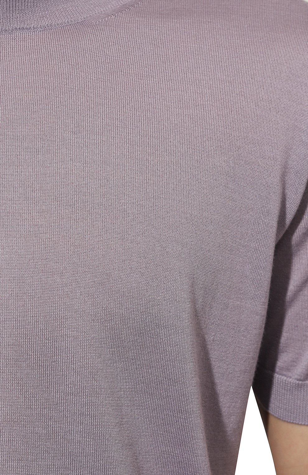 Джемпер из кашемира и шелка BRIONI сиреневого цвета по цене 163000 руб., арт. UMR00L/P1K82, фото 5 Джемпер из кашемира и шелка BRIONI, арт. UMR00L/P1K82, фото 5