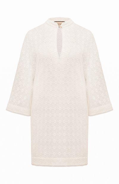 Женская блузка из хлопка и вискозы GUCCI, арт. 738123/ZAMMC