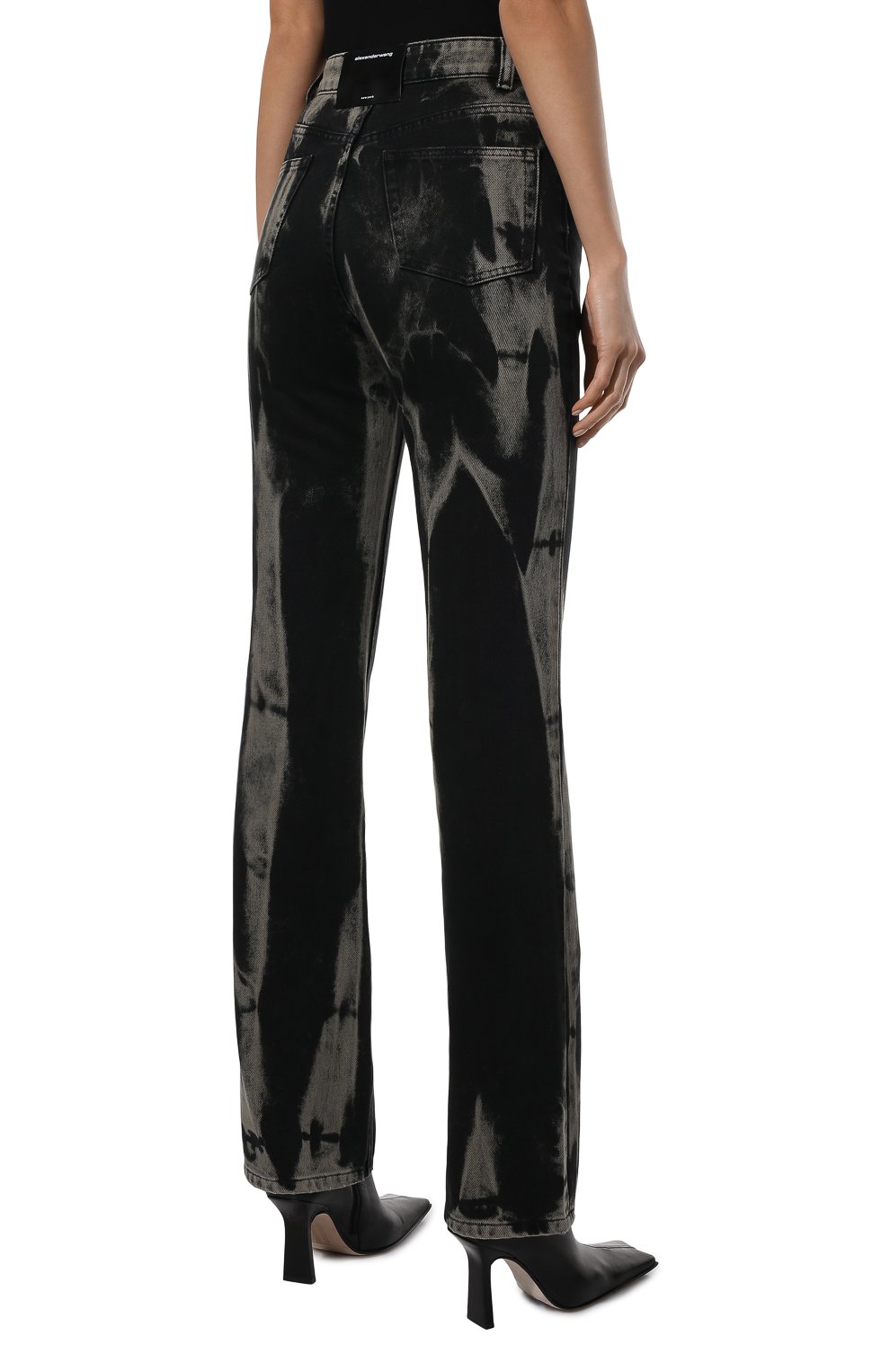 Джинсы ALEXANDER WANG серого цвета по цене 53450 руб., арт. 4DC1224065, фото 4 Джинсы ALEXANDER WANG, арт. 4DC1224065, фото 4