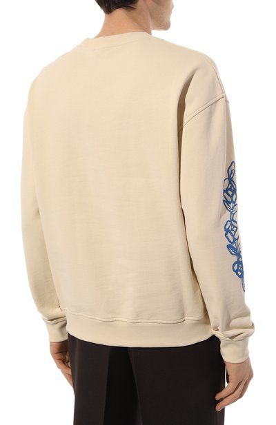 Хлопковый свитшот CARNE BOLLENTE, арт. SS23SW0102, фото 4