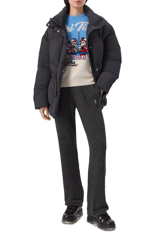 Свитер из шерсти и вискозы MC2 Saint Barth QUE0018-02250I/NEW QUEEN C Голубой  QUE0018-02250I/NEW QUEEN C Фото 2