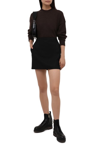 Кожаные ботинки REDVALENTINO, арт. WQ2S0E46/AKE, фото 2