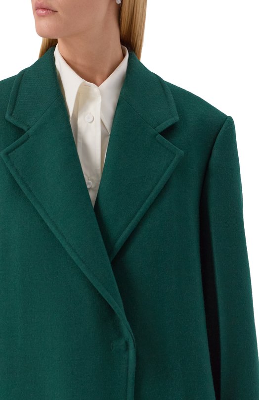 Шерстяной жакет Jil Sander J02AA0193/J40225 Зелёный  J02AA0193/J40225 Фото 5