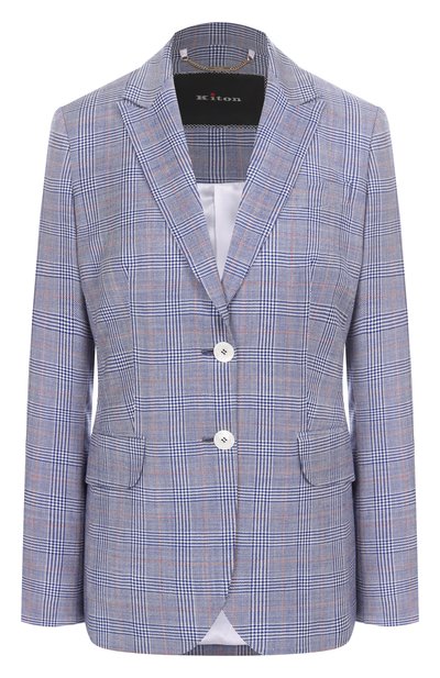 Женский шерстяной жакет KITON, арт. D50514K0950E01