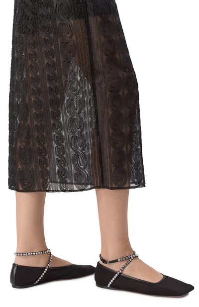 Текстильные балетки ane AMINA MUADDI, арт. ANE MESH FLAT/MESH, фото 3