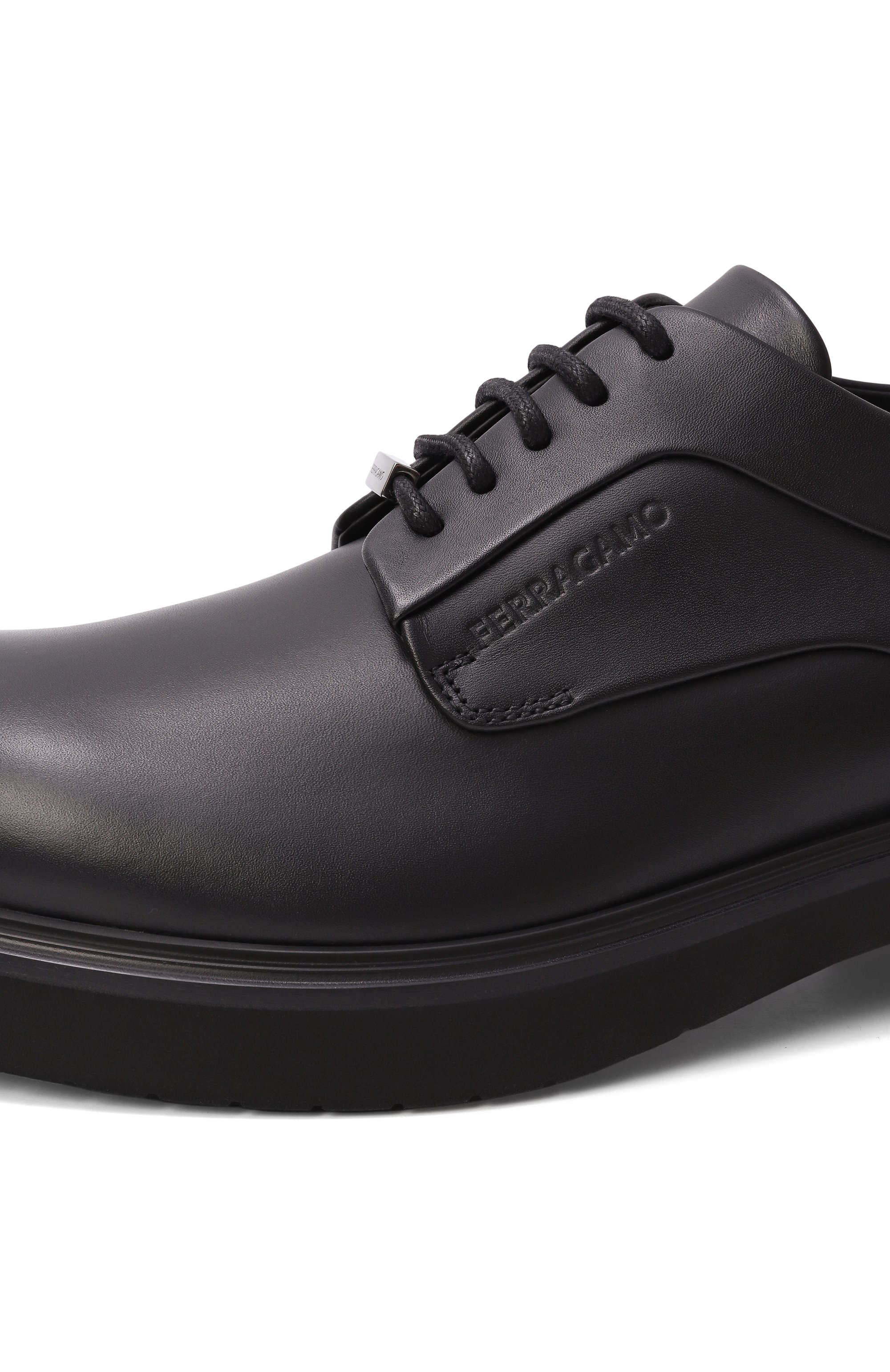 Кожаные дерби fire FERRAGAMO, арт. 774504, фото 7