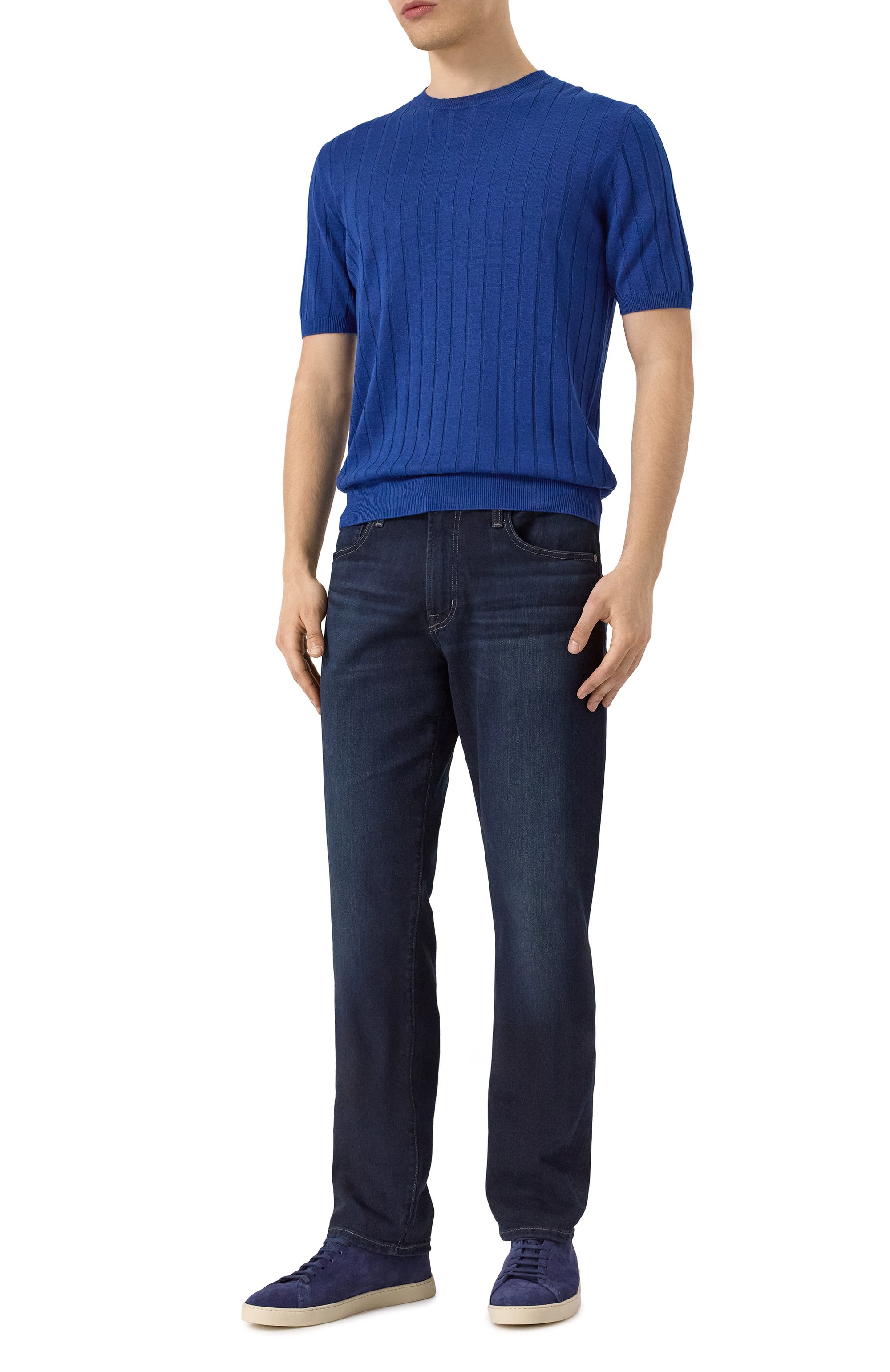 Джемпер изо льна и хлопка BOGLIOLI, арт. 91555/SB5808, фото 2