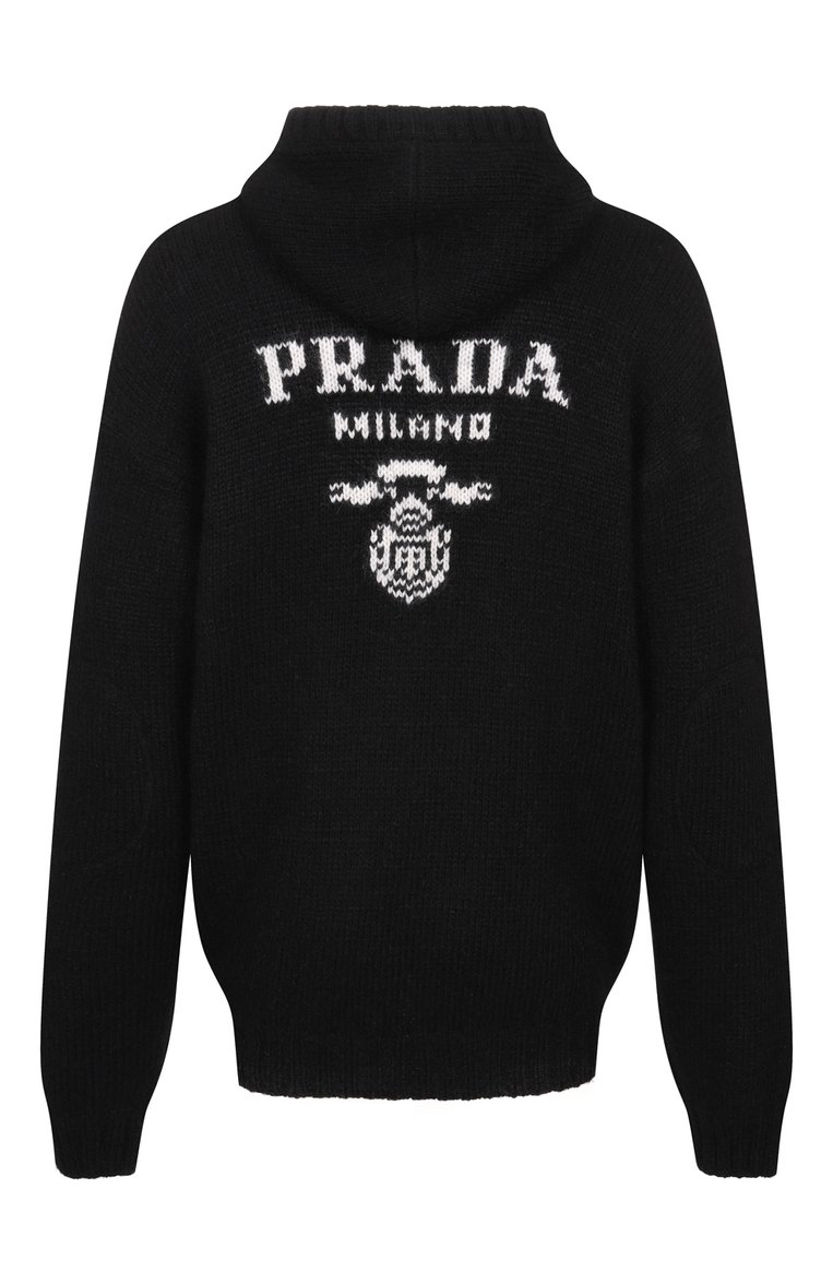 Кардиган из шерсти и кашемира PRADA, арт. UMG064-1YVW-F0002, фото 2