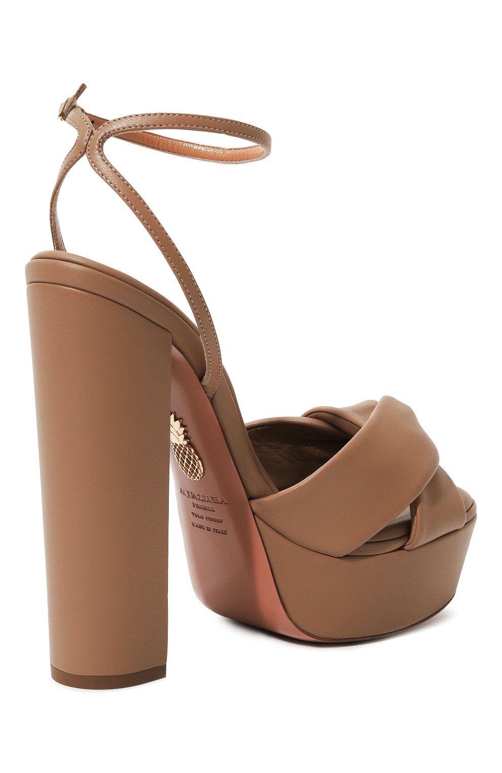 Кожаные босоножки olie plateau 140 AQUAZZURA, арт. 0LEHIGB0/NAP, фото 5