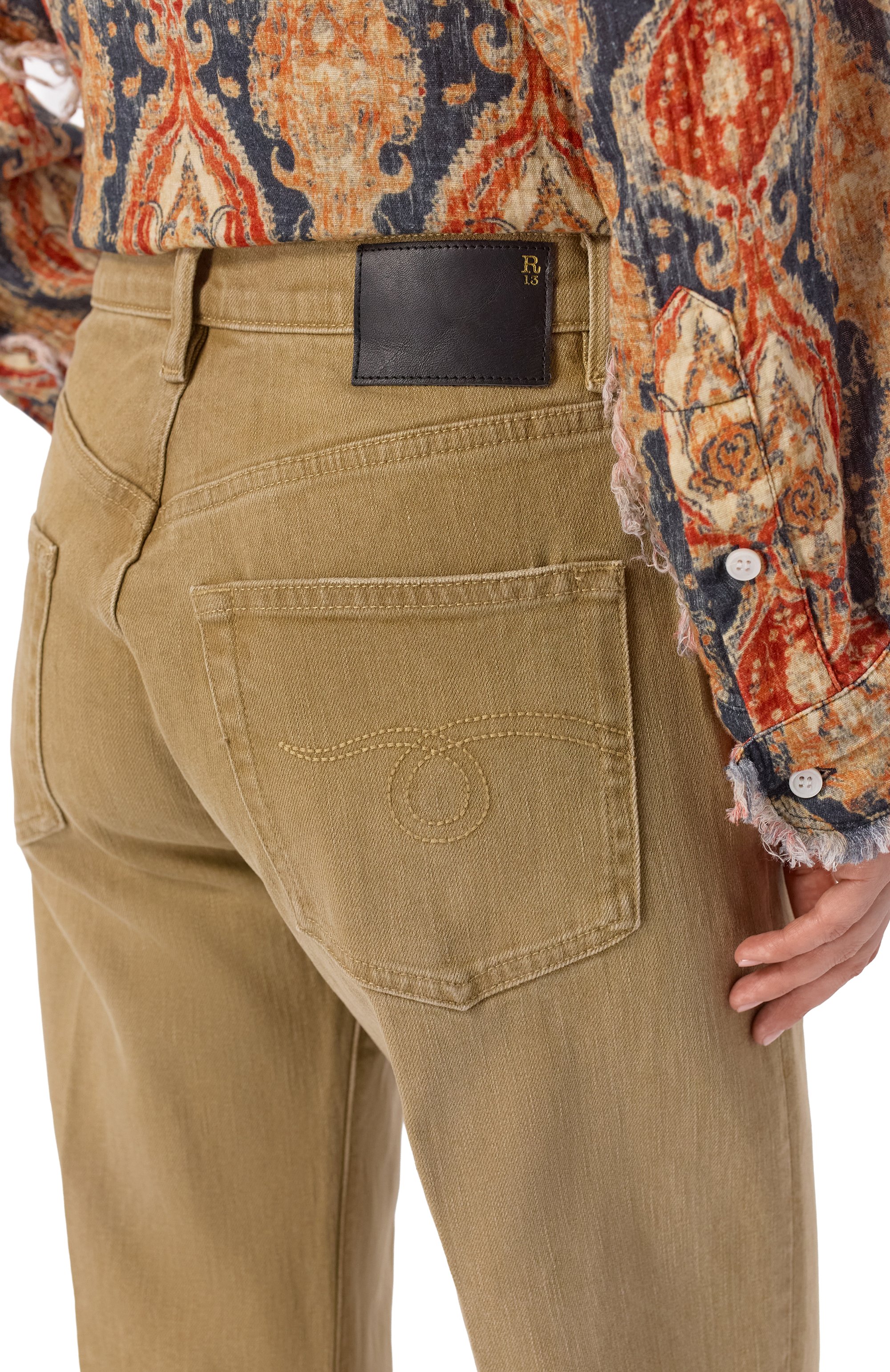 Джинсы charlotte R13, арт. R13WD188-D393B, фото 5