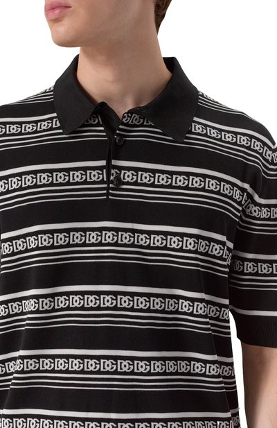 Шелковое п�оло DOLCE & GABBANA, арт. GXZ02T/JBSN4, фото 5