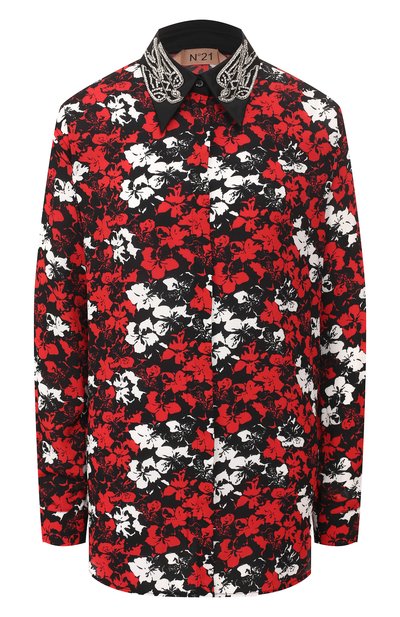 Женская рубашка из вискозы N21, арт. 20E N2P0/G034/5209