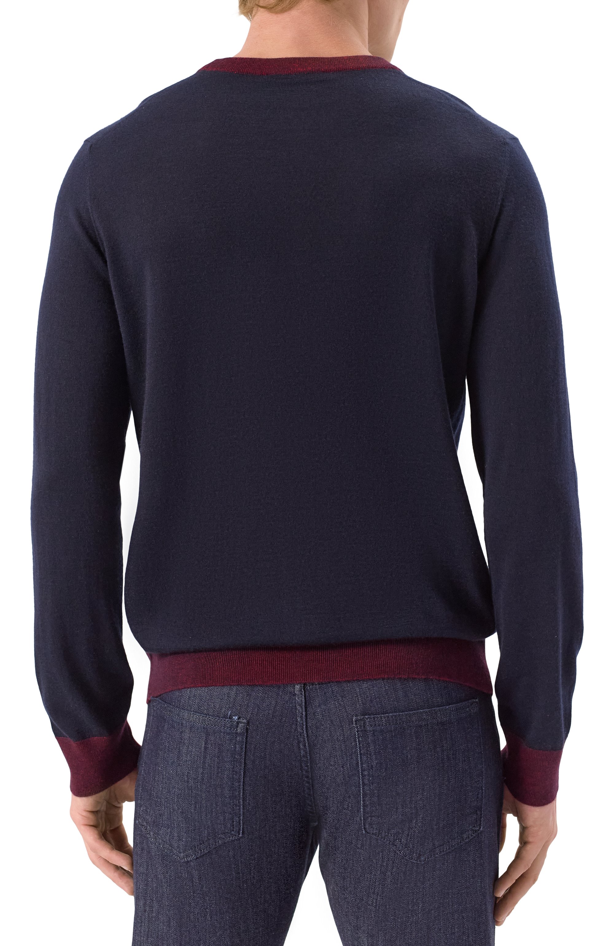 Джемпер из кашемира и шелка ZILLI, арт. KRN001M0330VSNAK0, фото 4