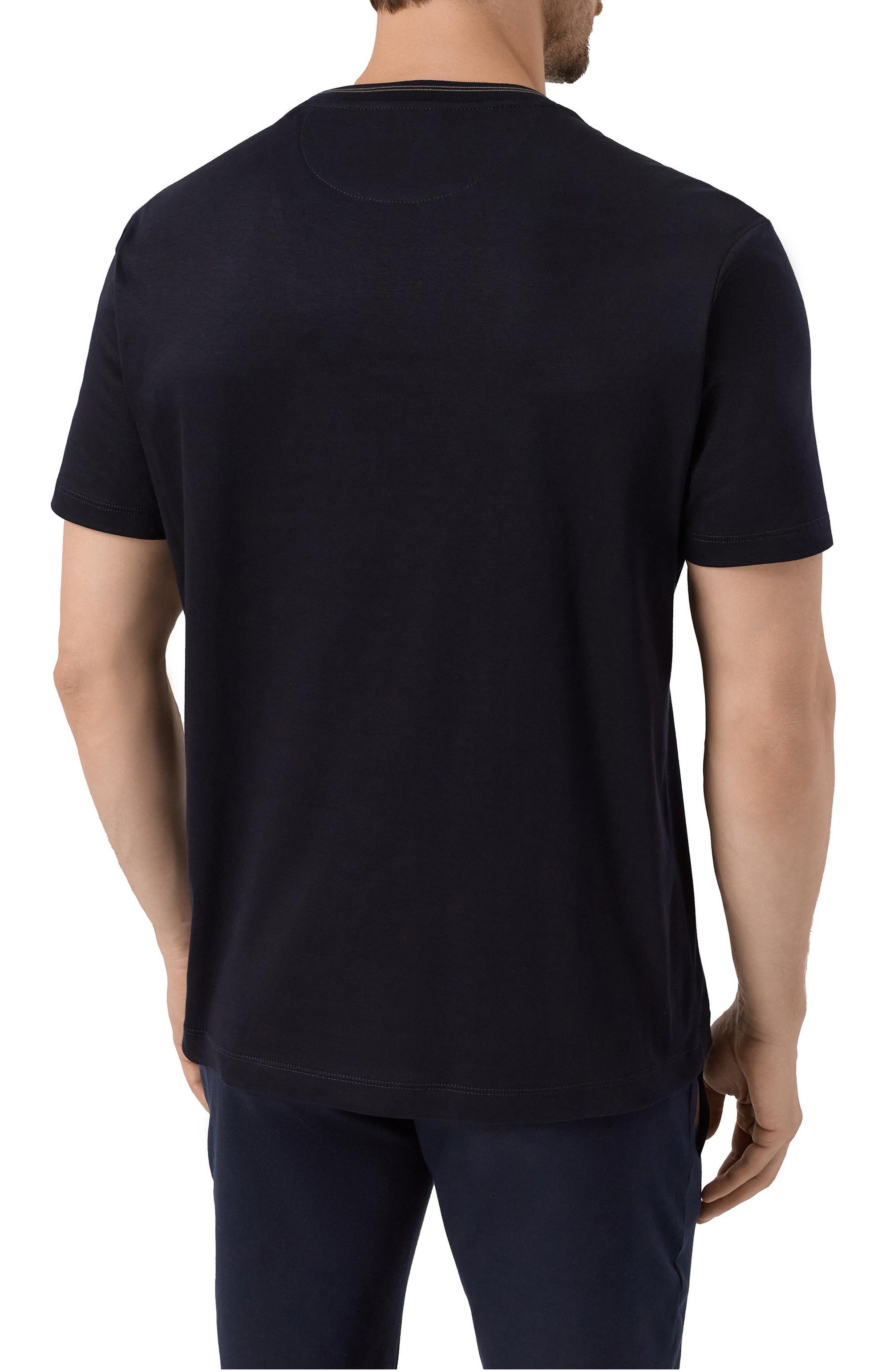 Футболка из хлопка и лиоцелла PAUL&SHARK, арт. 15311605/3XL-6XL, фото 4