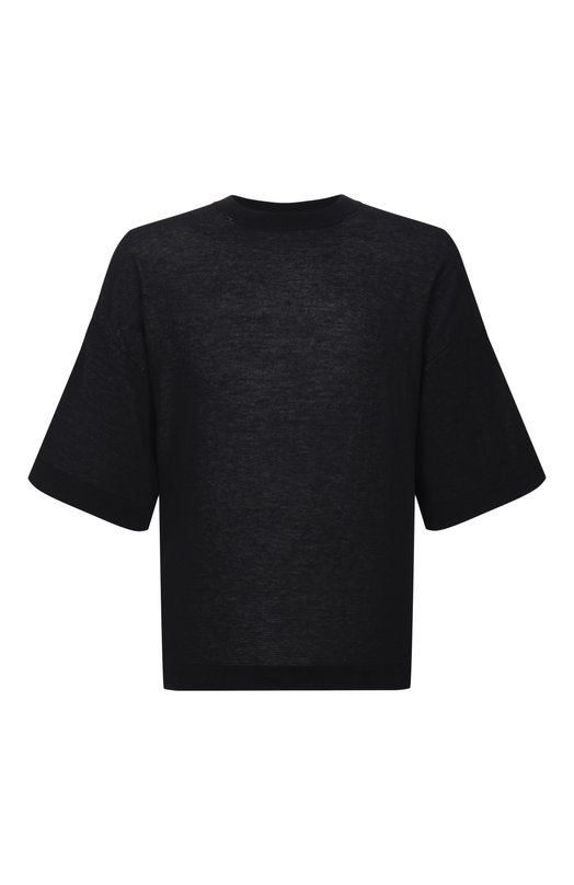 Хлопковая футболка Isabel Benenato UK64S26 Чёрный UK64S26