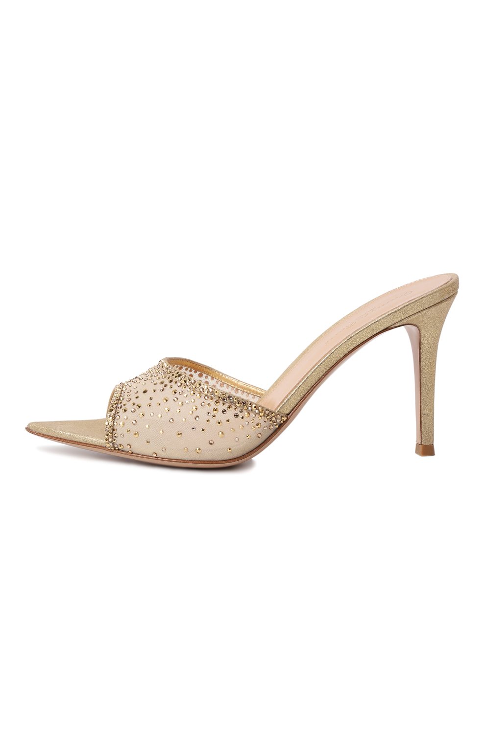 Текстильные мюли rania 85 GIANVITO ROSSI, арт. G15040.85RIC.B0RMENU, фото 4