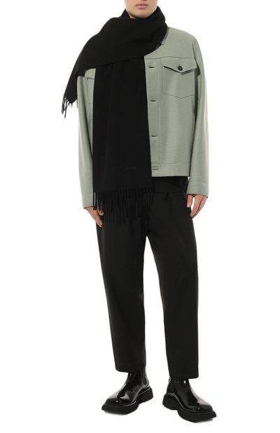 Шерстяной шарф HUGO, арт. 50500441, фото 2