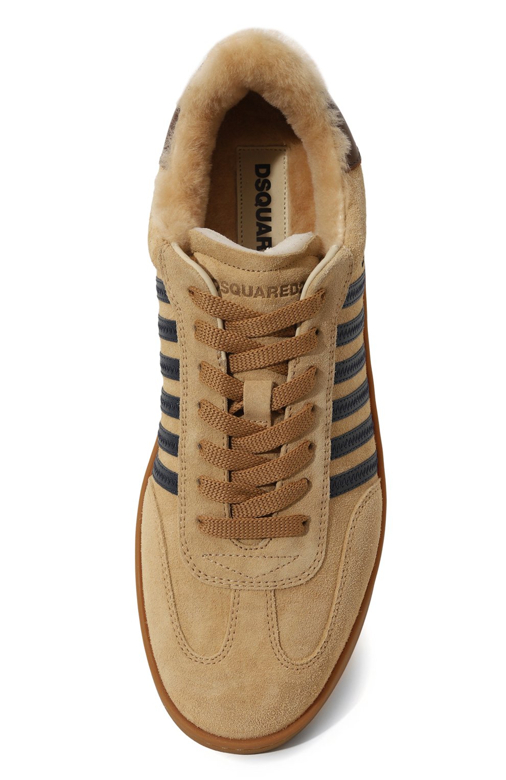 Замшевые кеды boxer DSQUARED2, арт. SNM0391/23807974, фото 6