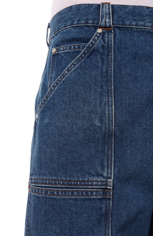 Джинсовые шорты Trussardi Синий, фото 5