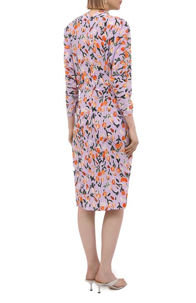 Шелковое платье MARNI, арт. ABMA0670A0/UTSF62, фото 4