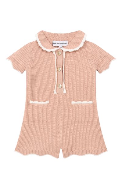 Хлопковый песочник EMPORIO ARMANI, арт. EG000755/AF22776