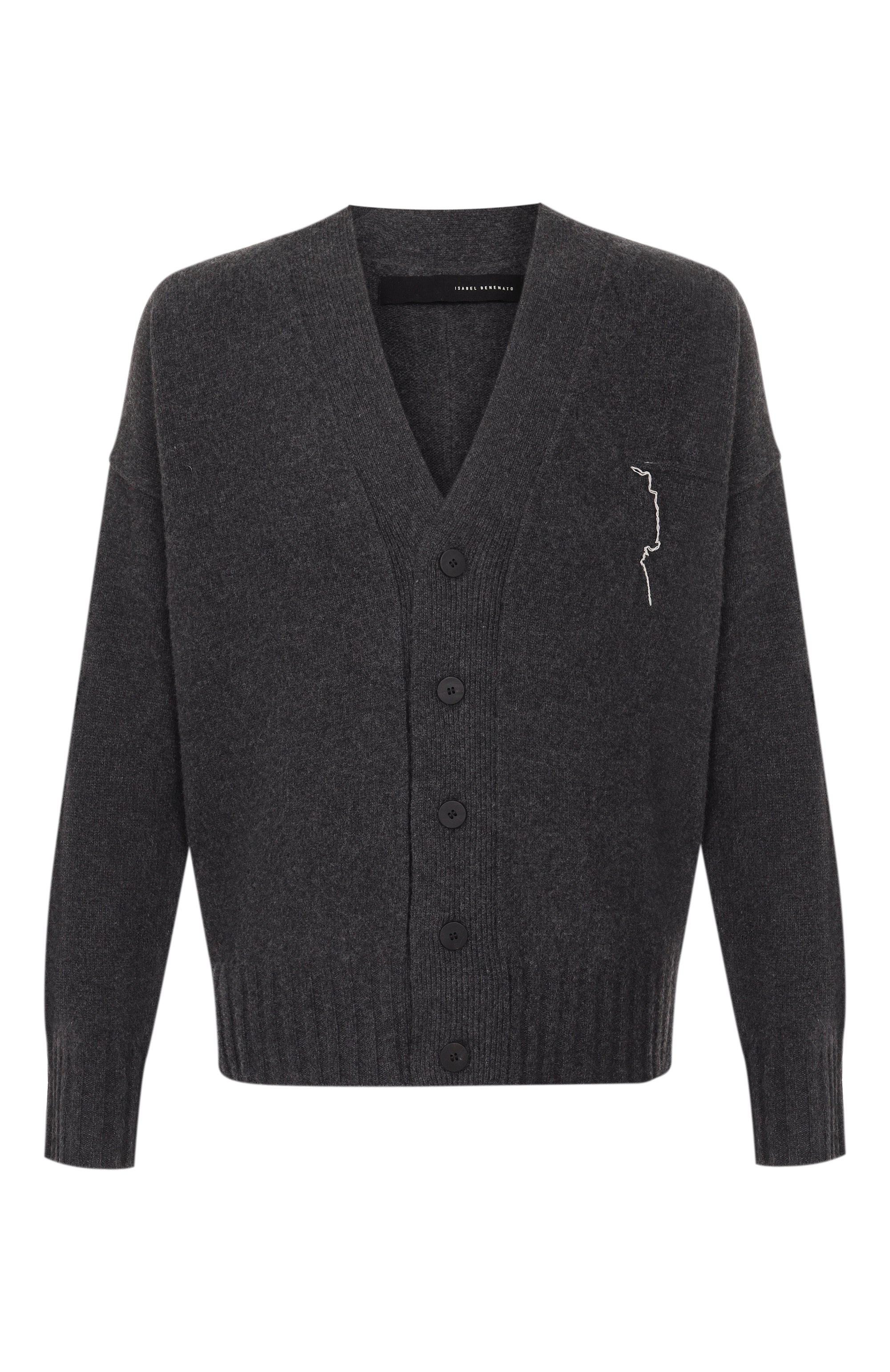 Кардиган из кашемира и шерсти ISABEL BENENATO, арт. UK23F25, фото 1