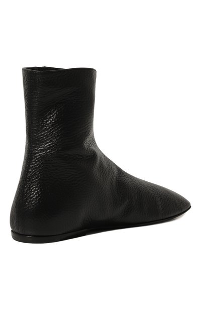 Кожаные полусапоги DRIES VAN NOTEN черного цвета по цене 79150 руб., арт. MS242-1318/111, фото 5 Кожаные полусапоги DRIES VAN NOTEN, арт. MS242-1318/111, фото 5