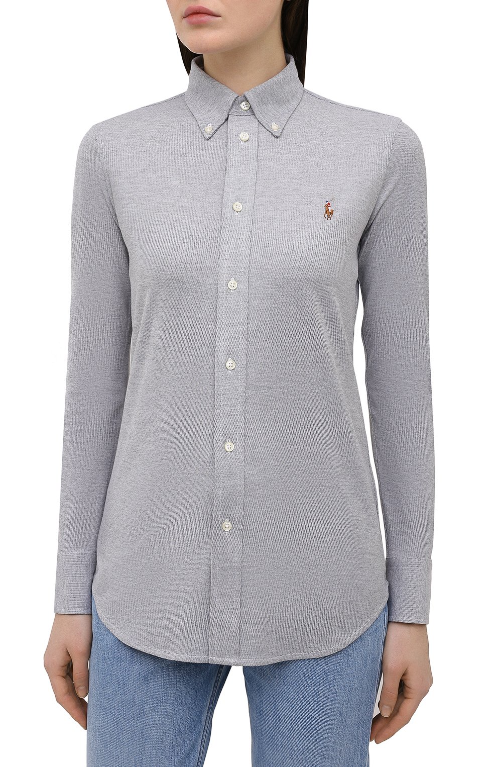 Хлопковая рубашка POLO RALPH LAUREN, арт. 211664427, фото 3