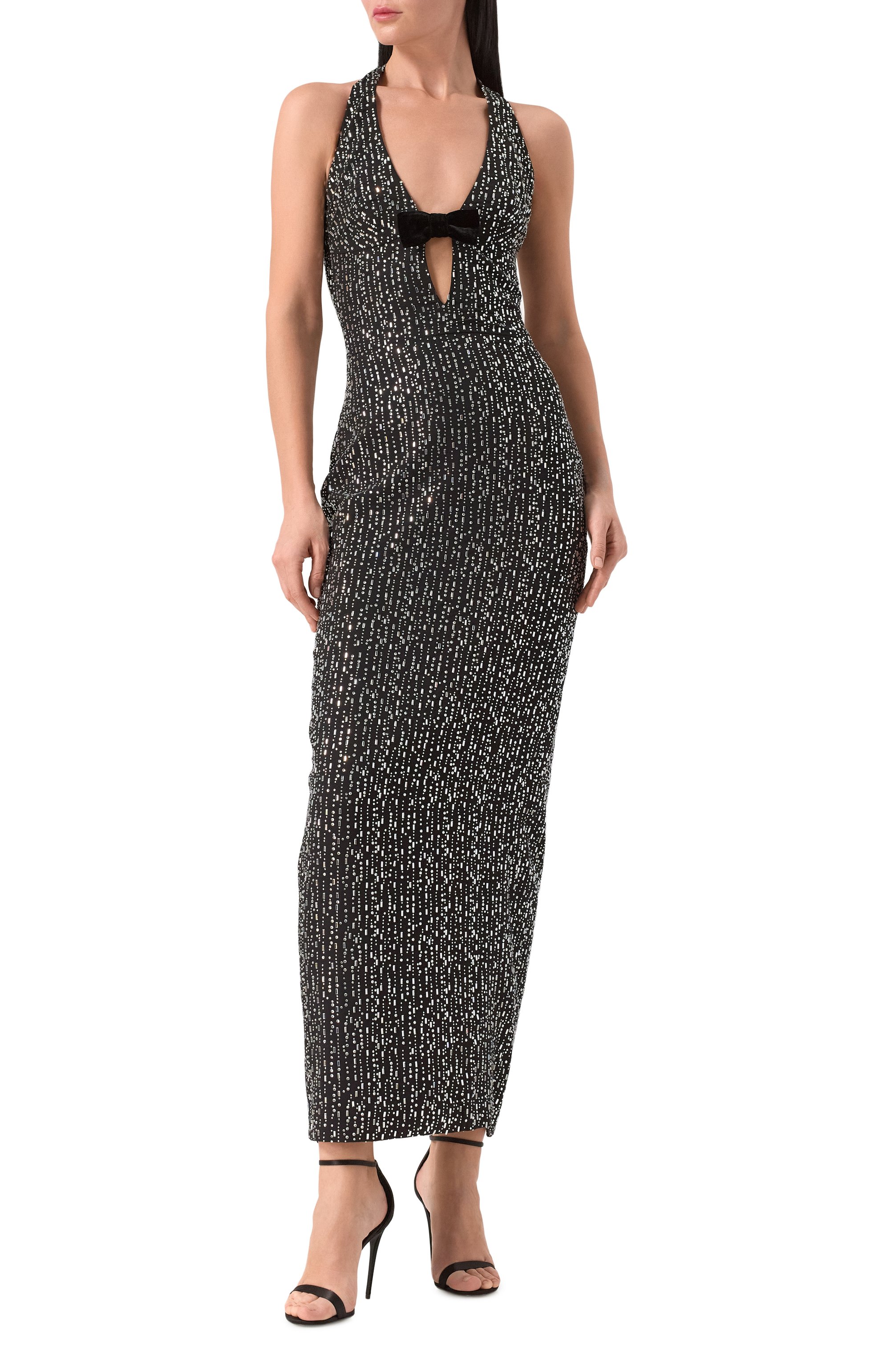 Платье с отделкой стразами RASARIO, арт. RS24F086DD001, фото 2