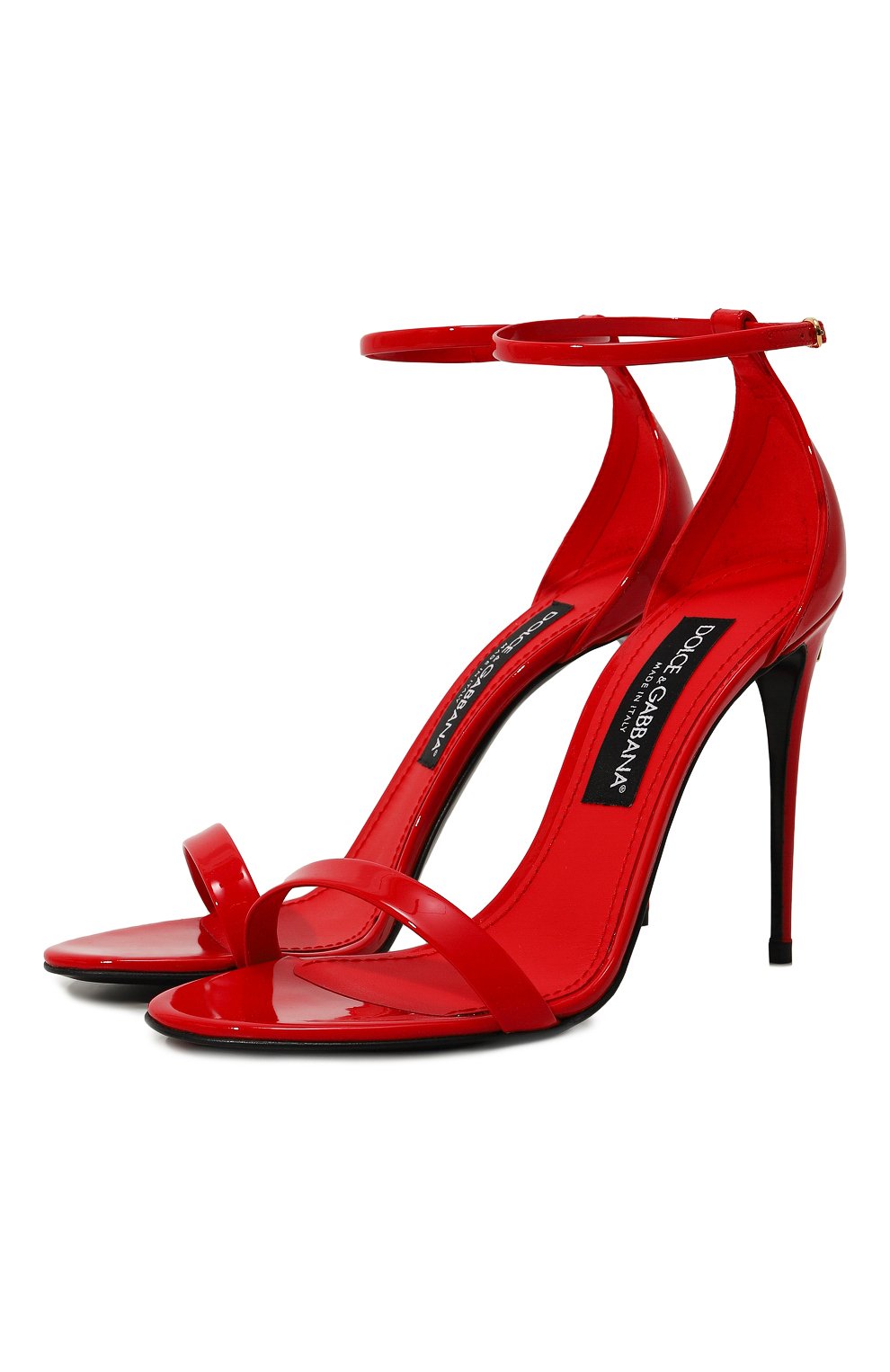 Кожаные босоножки keira 105 DOLCE & GABBANA, арт. CR1339/A1471, фото 1