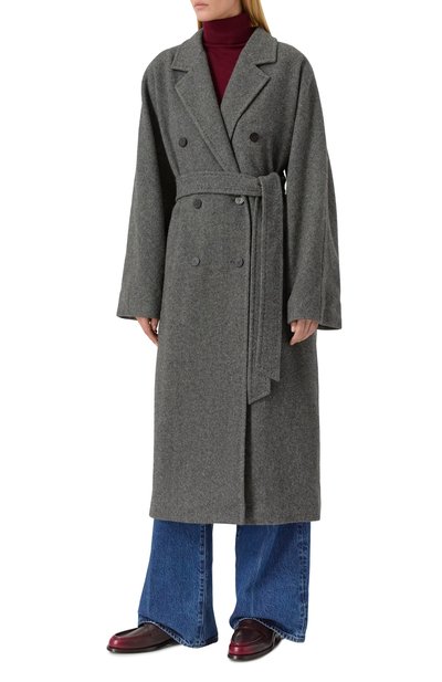 Шерстяное пальто LE17SEPTEMBRE, арт. LS2579CT010EGR, фото 3