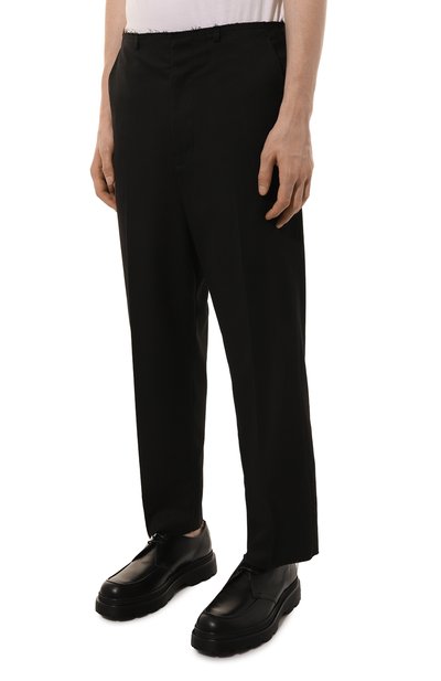 Брюки MM6 черного цвета по цене 58950 руб., арт. SH2KA0014/M35227, фото 3 Брюки MM6, арт. SH2KA0014/M35227, фото 3