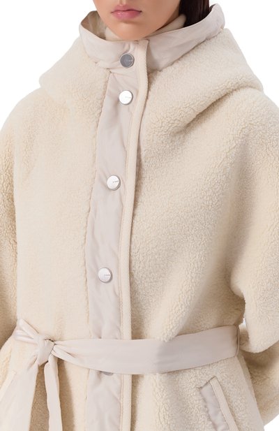 Куртка PINKO кремового цвета по цене 31950 руб., арт. 105473/A2QC, фото 5 Куртка PINKO, арт. 105473/A2QC, фото 5