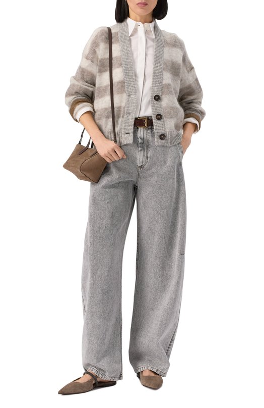 Джинсы Brunello Cucinelli MA095P5657 Серый  MA095P5657 Фото 2