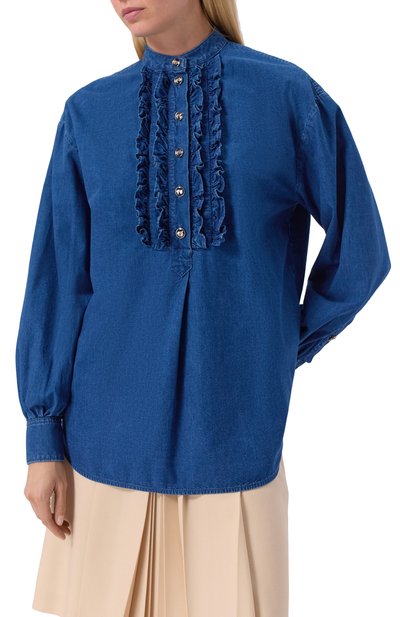 Джинсовая блузка VALENTINO, арт. 6B3DB02Z94B, фото 3