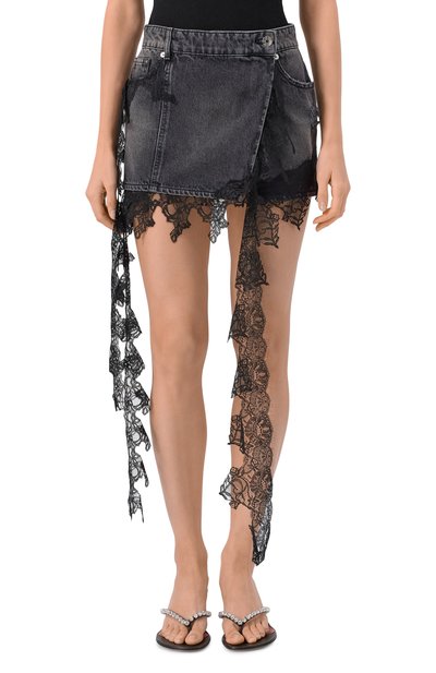 Джинсовая юбк�а BLUMARINE, арт. 2J213A, фото 3