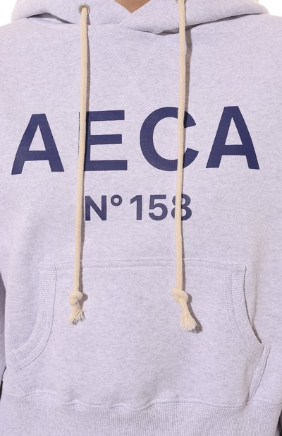 Хлопковое худи AECA WHITE, арт. AWCFFWBCTSPSO001A5, фото 5