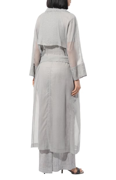 Хлопковый плащ BRUNELLO CUCINELLI, арт. MH7939890P, фото 4