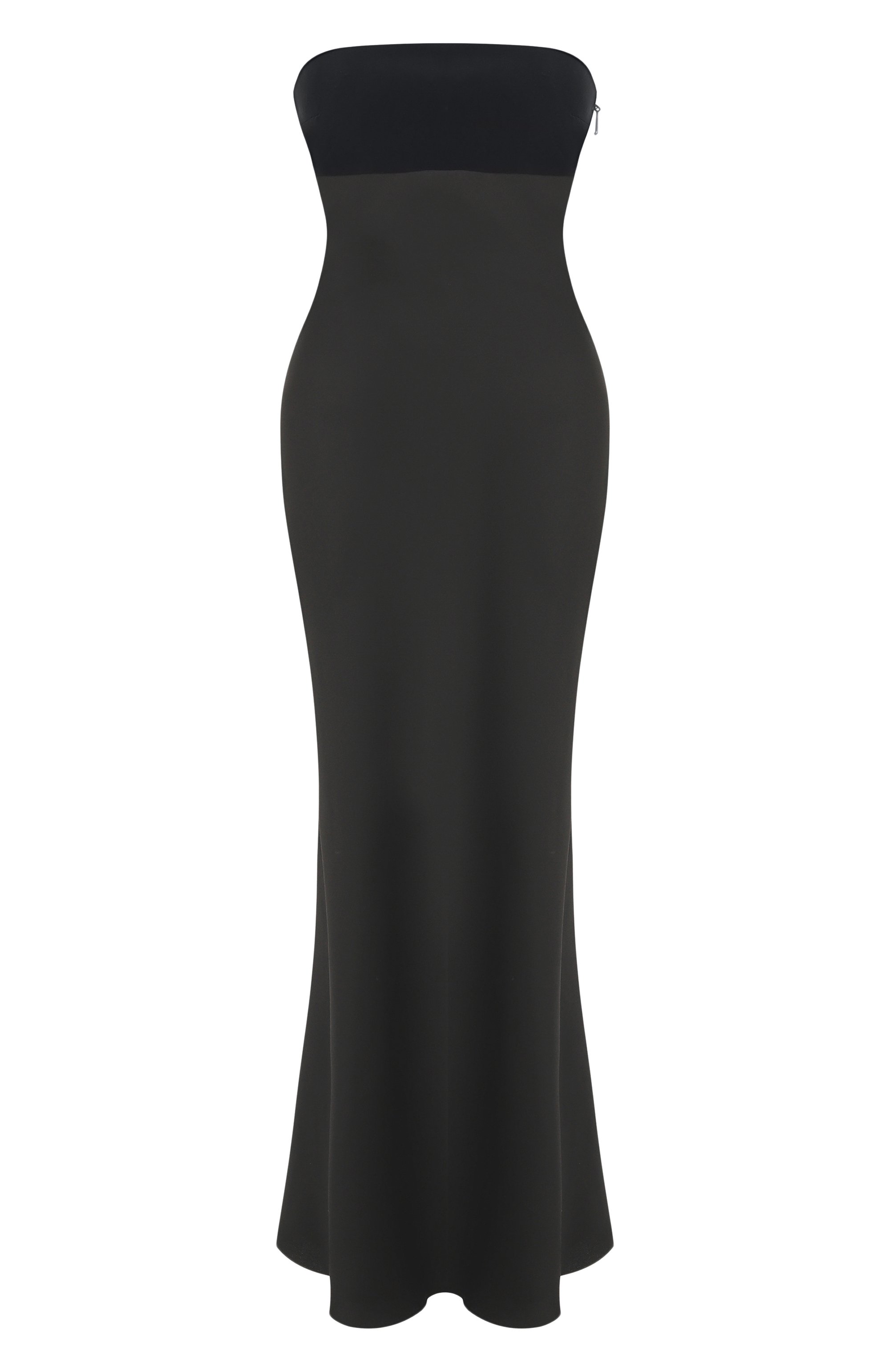 Комбинированное платье MAX MARA STUDIO черного цвета по цене 107500 руб., арт. BAIA, фото 1 Комбинированное платье MAX MARA STUDIO, арт. BAIA, фото 1