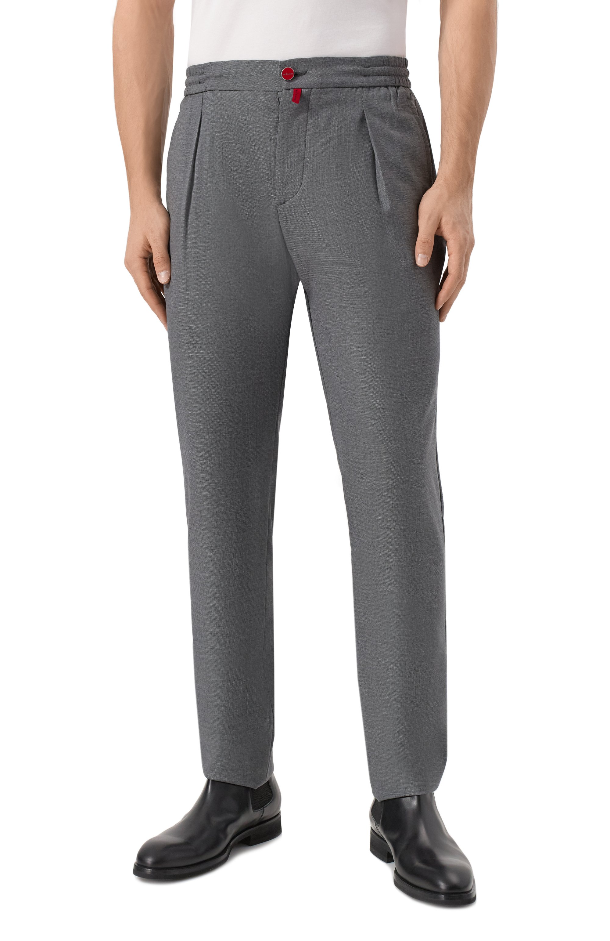 Шерстяные брюки KITON, арт. UP1LACK0629F02, фото 3