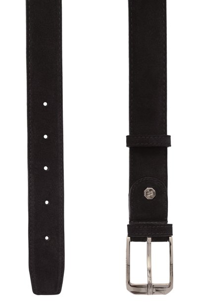 Замшевый ремень ARTIOLI черного цвета по цене 57900 руб., арт. BELTS/SU, фото 3 Замшевый ремень ARTIOLI, арт. BELTS/SU, фото 3